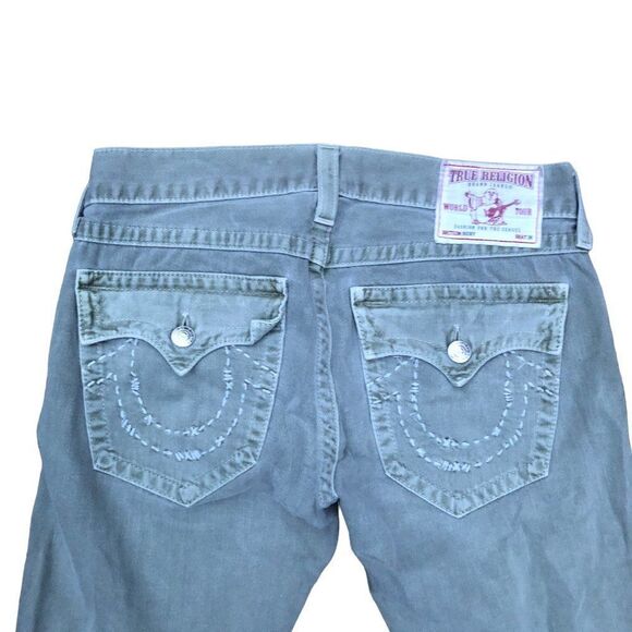 Vintage True Religion Jeans Size 31 RICKY Green - Picture 2 of 11